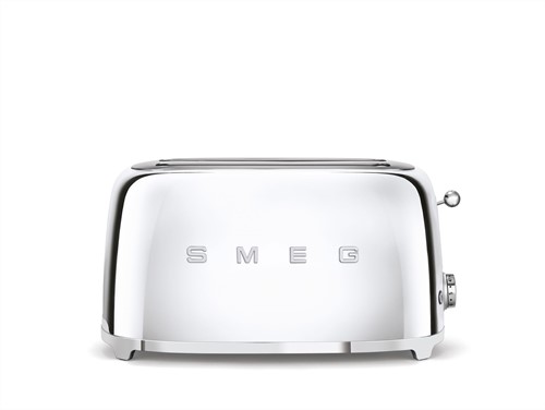 SMEG TSF02SSEU Broodrooster - 2 sleuven 4 sneden - chroom