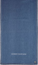 Laura Ashley Jeans Tafelloper 40x150 cm Blauw Textiel