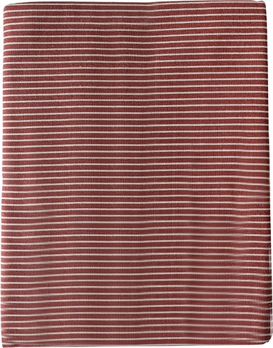 Laura Ashley Red Daniela Stripes Tafelkleed 140x240cm Rood Textiel