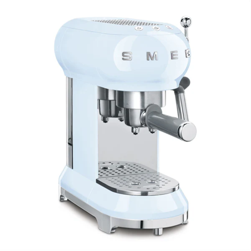 Smeg ECF01PBEU Espresso koffiemachine - pastelblauw - Retour