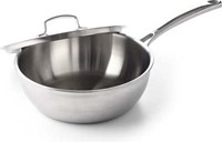BK Conische sauteuse met deksel 24cm-2
