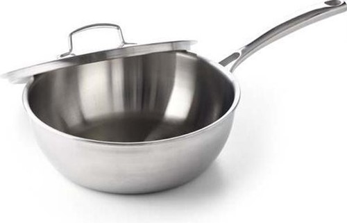 BK Conische sauteuse met deksel 24cm-2