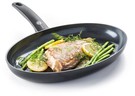 GreenPan Cambridge Black Vispan met keramische antikleeflaag 32cm - Retour-2