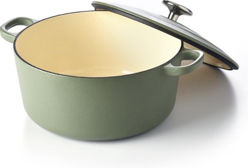 BK Bourgogne stoofpot Olive Green 24cm, 4,2 liter-2