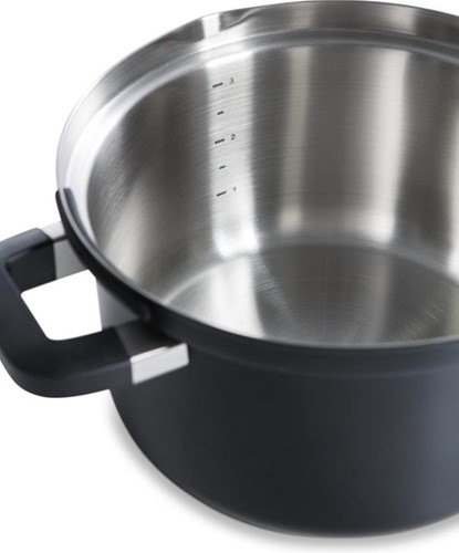 BK Flow Black Soeppan 24cm/6.5L - Retour-2