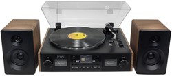 Soundmaster PL920 Retro muziekcenter met platenspeler, DAB+/FM, CD/MP3, USB en bluetooth