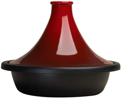 Le Creuset Gietijzeren tajines in Kersenrood 31cm 3,7l