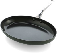 Dagelijkse kost ovale vispan met keramische antikleeflaag 32cm - Retour
