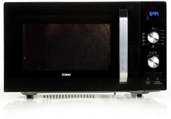 DOMO MICROGOLFOVEN ZWART 27CM DO2924