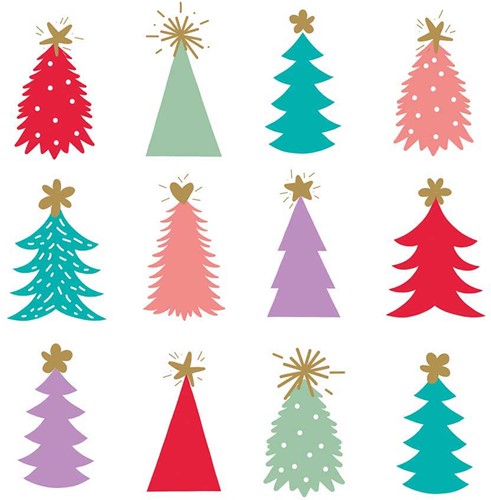 PPD Christmas Delight rosé Napkin 33x33