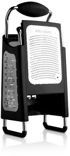 Microplane Rasp "Boxgrater" vierkant zwart, 4 functies-2