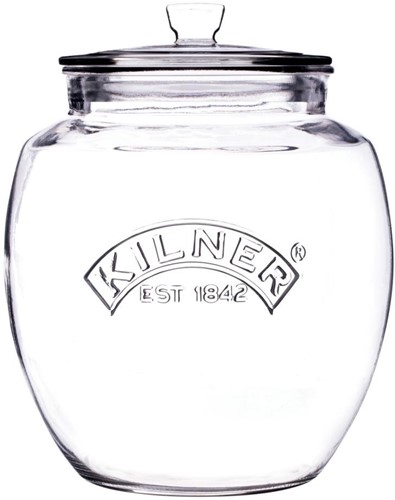 KILNER RAY-0025-741 Universal glazen voorraadbokaal met klemdeksel 850ml