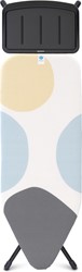 Brabantia Strijktafel C 124x45 Black 25 - PerfectFlow Spring Bubbles