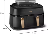 Philips NA552/00 Airfryer Duo 9L-2