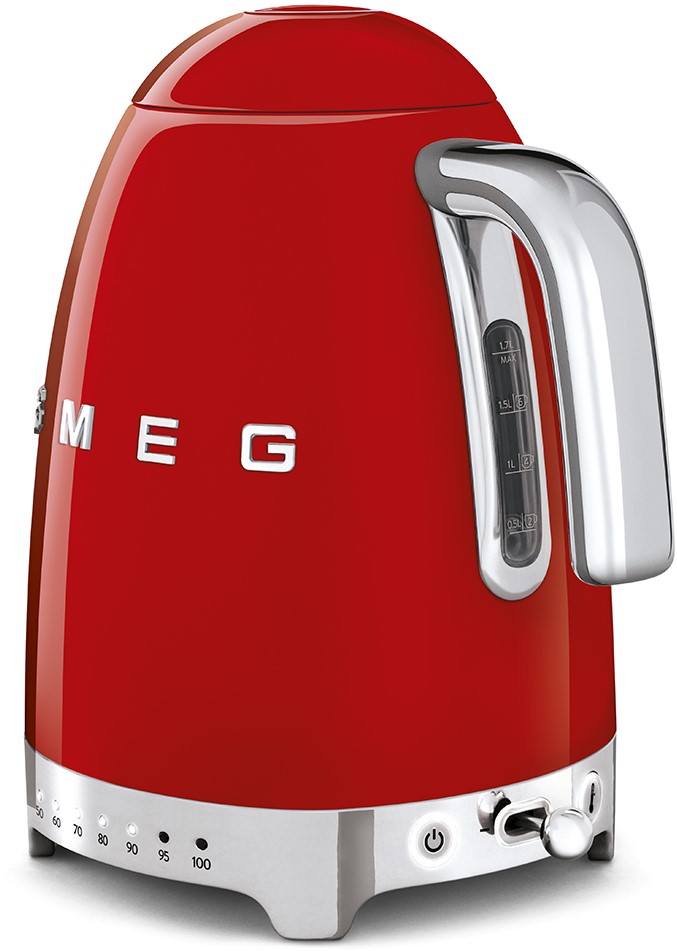 Smeg KLF04RDEU Waterkoker Rood Retro Variabel