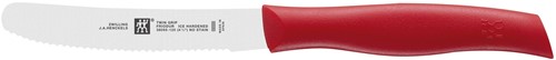 ZWILLING Twin Grip  Universeel mes 120 mm - rood