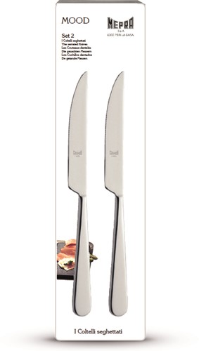 Mepra Mood Giftset 2 Steakmessen