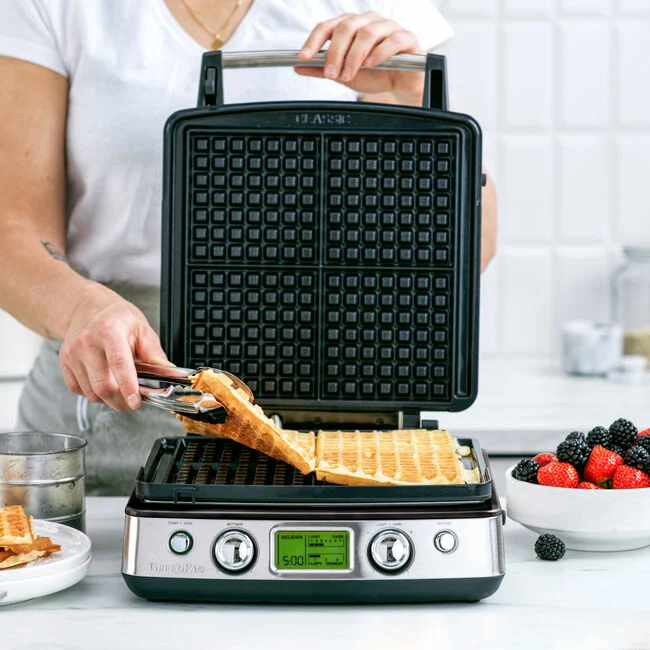 Greenpan Wafelijzer Black