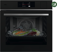 AEG TP8SB73FAT Oven Stoom 8000 SteamPro Sous-Vide / 60 cm  Mat Zwart