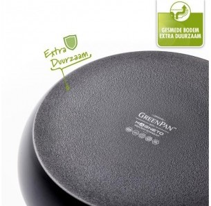 GreenPan Torino koekenpan met keramische antikleeflaag 24cm - Retour-3