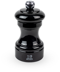 Peugeot bistro Pepermolen gelakt hout Zwart - 10 cm