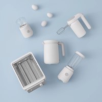Rig-Tig Foodie Waterkoker - Wit - 1 L-3
