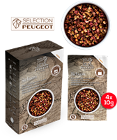Peugeot doos met 4 zakjes Sichuan rode peper 40g (4*10g)
