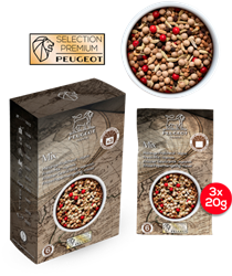 Peugeot doos met 3 zakjes Frisse perpermix 60g (3x20g)