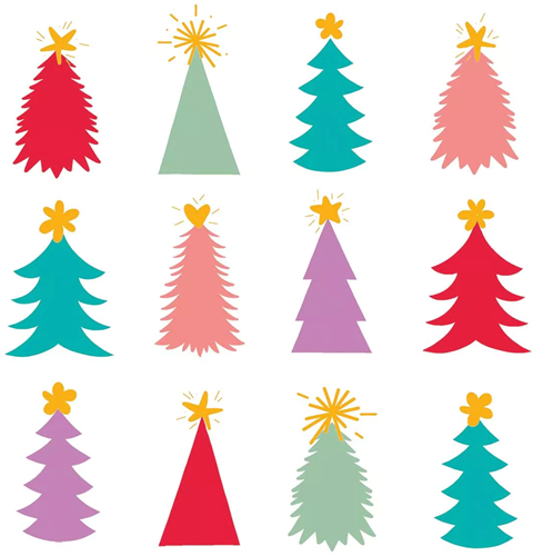 PPD Christmas Delight white Napkin 25x25