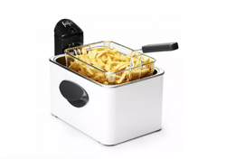 Frifri: Friteuse 4528BDUO Wit Duofil 4.5L 2800 Watt