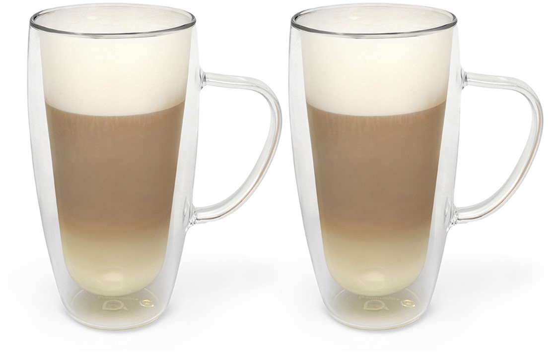 Bredemeijer Giftset 2 Dubbelwandige Cappuccino/Latte Macchiato Glazen, 0,4l  Transparant Glas | Profilec.be