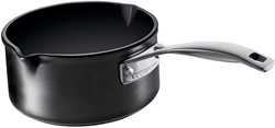 Le Creuset Anti-aanbak steelpan in Zwart 16cm 1,6l