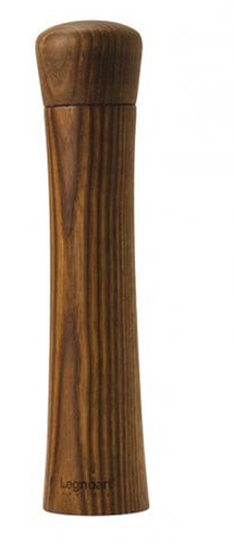 Legnoart pepermolen/zoutmolen d60*h260mm GIRO donker Legno24 essenhout