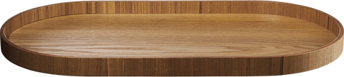 ASA ovale houten dienblad