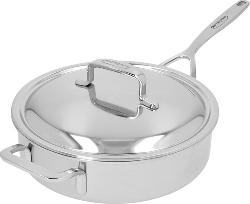 DEMEYERE Intense 5 Lage sauteuse 24 cm met dubbelwandig deksel