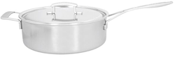 Demeyere Industry 5 Lage sauteuse met deksel 28 cm