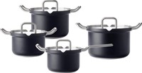 BK Q-linair Master Black kookpannenset - 4-delig - Retour