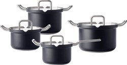 BK Q-linair Master Black kookpannenset - 4-delig - Retour