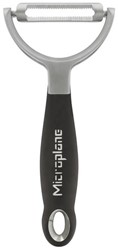 Microplane Specialties Dunschiller Y-model kartel zwart/rvs