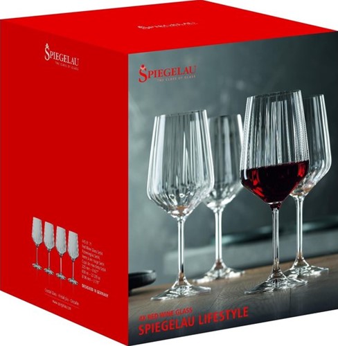 Spiegelau Rode wijnglazen set van 4 stuks Lifestyle-2