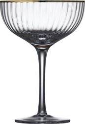 Lyngby Glas Palermo Cocktailglas Gouden rand 4 stuks