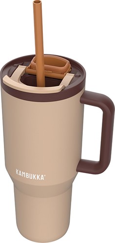 Kambukka Rio 950 ml RVS tumbler – Almond Dream

-3
