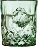 Lyngby Glass whiskyglazen Sorrento green (set van 4)-2
