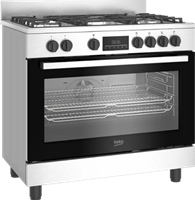 Beko BGM 11225 Vrijstaand Oven met kookplaat 