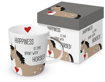 PPD Trend Mug GB Happiness & Horses