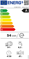Miele G5863SCVi Inbouw Vaatwasser 60 cm