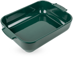 Peugeot Appolia Rechthoekige Ovenschaal 32cm Bosgroen keramiek