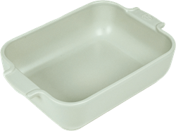 Peugeot Appolia ovenschaal rechthoeking 25 cm saliegroen