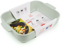 Peugeot Appolia ovenschaal rechthoeking 32 cm saliegroen-2