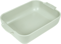 Peugeot Appolia ovenschaal rechthoeking 32 cm saliegroen